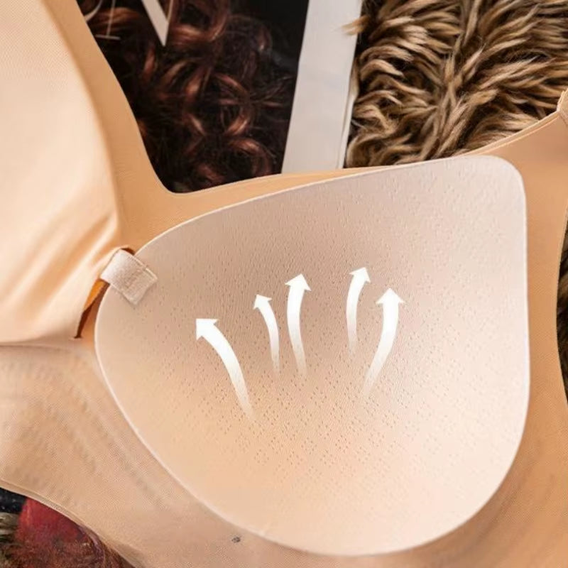 Ultimate Comfort Wireless Seamless Bra for Women - Padded Support with Wide Straps and Sexy Design