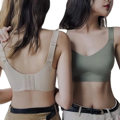 Ultimate Comfort Wireless Seamless Bra for Women - Padded Support with Wide Straps and Sexy Design